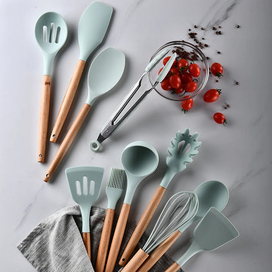 CONJUNTO DE UTENSÍLIOS DE COZINHA - Fetch Fabulous Solutions