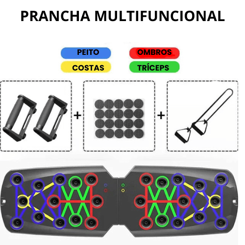 PRANCHA DE FLEXÃO MULTIFUNCIONAL PORTÁTIL - Fetch Fabulous Solutions